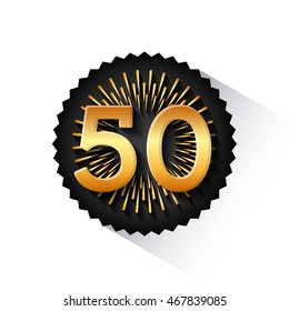 Aniversary Card Icon Design, Vector Illustration Eps10