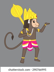 Anjaniputra Hanuman - An indian Hindu God