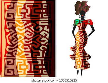 Ankara clothing woman, African Print fabric, Ethnic handmade ornament for your design, Ethnic and tribal motifs geometric elements. Texture, afro textile dresses fashion style, Pareo wrap, batik dress