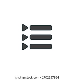 ilustración vectorial de icono anaranjado plano