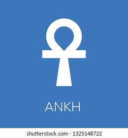  Ankh icon. Editable  Ankh icon for web or mobile.