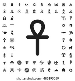 Ankh icon illustration isolated vector sign symbol