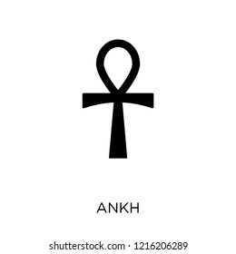 Ankh icon. Ankh symbol design from Religion collection. Simple element vector illustration on white background.