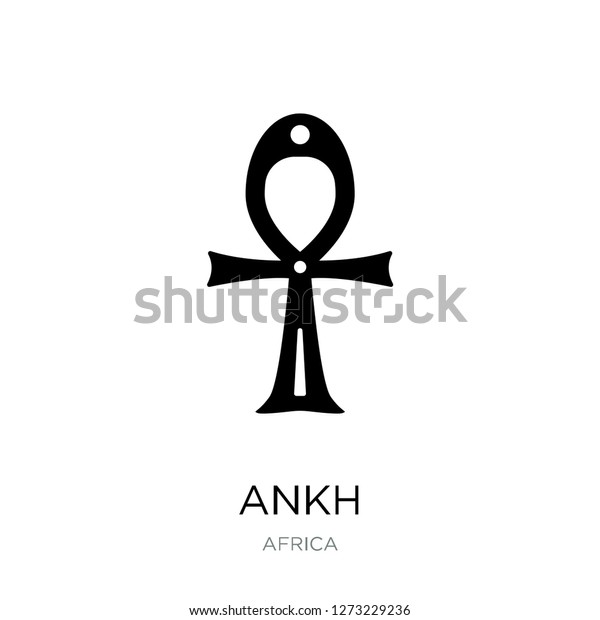 Ankh Icon Vector On White Background 스톡 벡터(로열티 프리) 1273229236