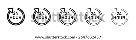 Ankh icon vector thin outline style sign
