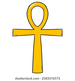 ankh illustration hand drawn vector