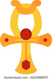 Ankh Line vector Icon Design