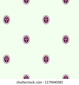 Ankh seamless vector pattern