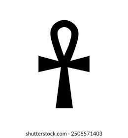 The Ankh symbol of life, Egyptian, vector design