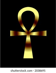 Ankh, symbol of life - vector illustration