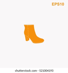 Ankle Boots vector icon