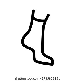 Ankle Brace Icon Vector Symbol Design Illustration