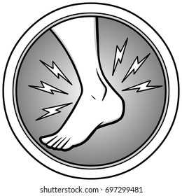 Ankle Injury Illustration