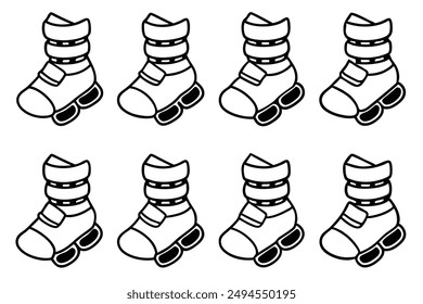 Ankle Weights Art Line Art Illustration Trendy Drawing Techniques