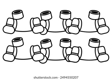 Ankle Weights Art Line Art Illustration Ideas Inspiration Guide