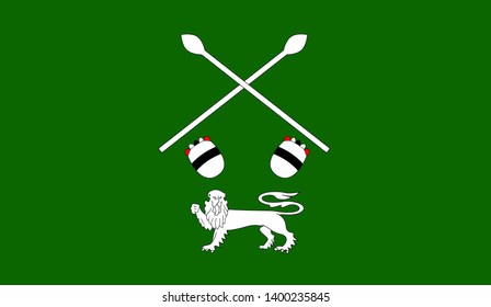 Ankole ethnic groups (Uganda) flag vector icon