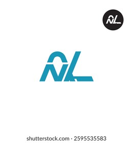 ANL ALN Logo Letter Monogram Design