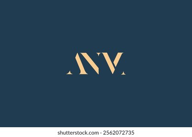 ANM abstract letter logo design. This logo is designed by three abstract letters.