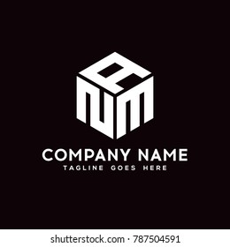 ANM Letter logo template