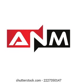 Logo-Design für Anm-Anfangsbuchstaben