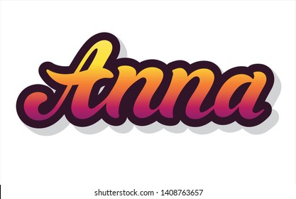 Anna Name Image Images Stock Photos Vectors Shutterstock