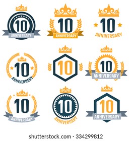 Anniversary 10 color set