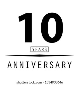 anniversary 10 YEARS