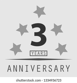 anniversary 3 YEARS