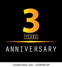 anniversary 3 YEARS
