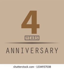 anniversary 4 YEARS