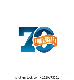 anniversary 70 year icon.Vector illustration - Vector 