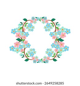 aniversário, arte, bela, beleza, flor, florescer, flor, botânica, botânica, comemorar, celebração, cerimonial, círculo, circular, coroa, decoração, decoração, design, elegante, exótico, f