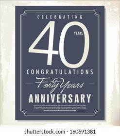 Anniversary background