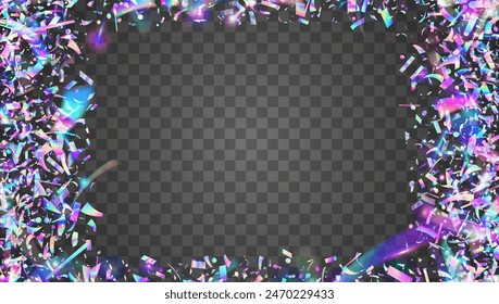 Anniversary Burst. Carnival Glitter. Blue Foil Effect. Digital Tinsel. Happy Template. Explosion Background. Rainbow Design. Laser Iridescent Explosion. Pink Anniversary Burst