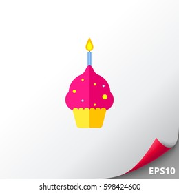 Anniversary Cake Icon