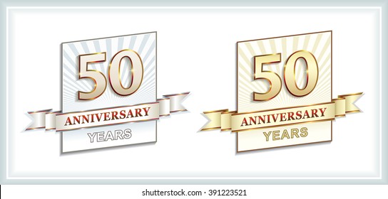 Anniversary card 50 years