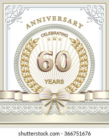 Anniversary card 60 years