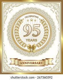 Anniversary card 95 years