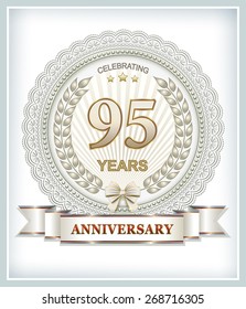 Anniversary card 95 years