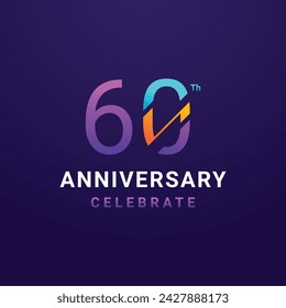 Anniversary Celebration Design Number Banner