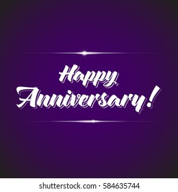 Anniversary celebration logotype.