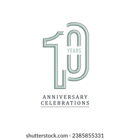 anniversary celebrations Logo Colletions Template