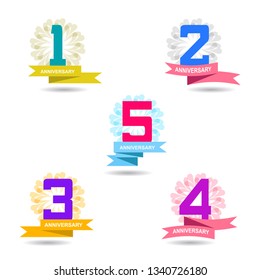 Anniversary collection set number 1-5