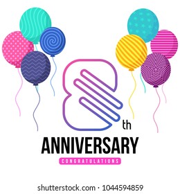 Anniversary Design Stock Vector