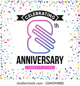 Anniversary Design Stock Vector
