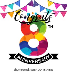 Anniversary Design Stock Vector