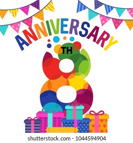 Anniversary Design Stock Vector