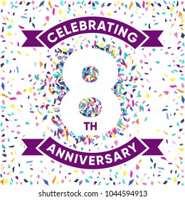 Anniversary Design Stock Vector