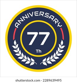 emblema del aniversario número de logotipo vectorial 1 a 100 con elementos portadores de arroz fresco