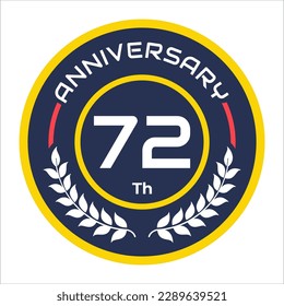 emblema del aniversario número de logotipo vectorial 1 a 100 con elementos portadores de arroz fresco